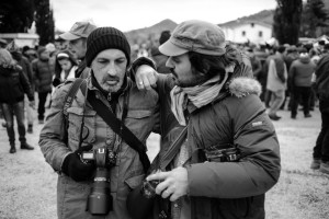 Mario Sabatini con il fotografo Stefano Schirato