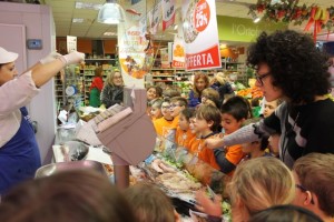 Conad, bambini con LEO15